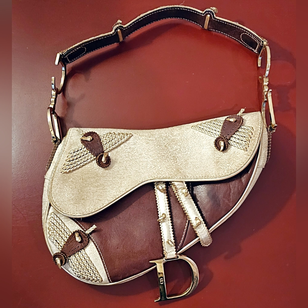 Christian Dior Saddle Bag Purse